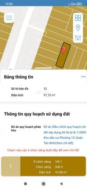 Bán nhà đường Phạm Văn Bạch, phường 15, Tân Bình, 9.8 tỷ