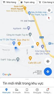Chuyển nhượng nhà cấp 4, 2 mặt tiền, trung tâm thị trấn Chí Thạnh, H Tuy An, phú Yên