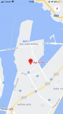Bán lô đất mặt tiền đường Ngô Trí Hòa, phường Nại Hiên Đông, quận Sơn Trà DT: 72 m2. Giá: 3,5 tỷ