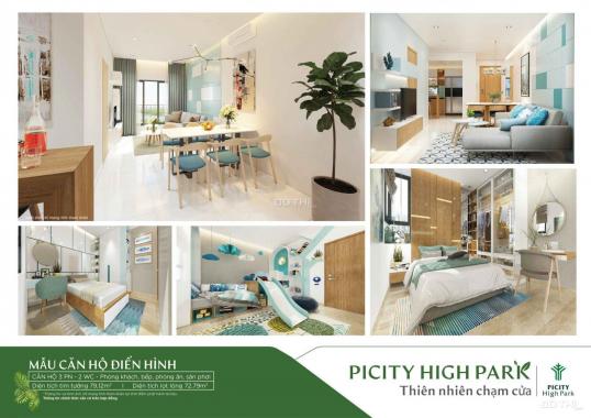 Căn hộ PiCity High Park Quận 12, 1 - 2 - 3PN, hỗ trợ vay 70%, giao nhà hoàn thiện