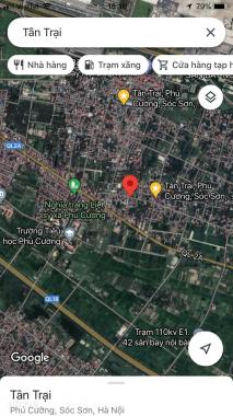 Bán đất đối diện sân bay Nội Bài Sóc Sơn 78m2, ô tô đỗ cửa giá 990tr LH: 0989743115