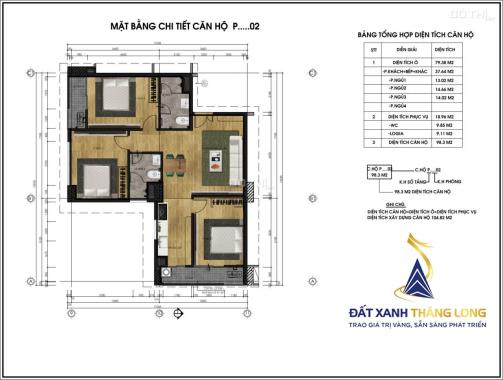 Bán lỗ 200tr, CC CT5 CT6 Lê Đức Thọ, 1604CT6 (100,61m2) & 1505 (91.24m2), giá 25tr/m2. 0985,752,065