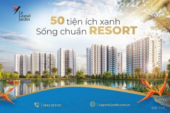 Căn hộ cao cấp 2PN, 2WC 65m2 giá 2,1 tỷ tại Le Grand Jardin Sài Đồng