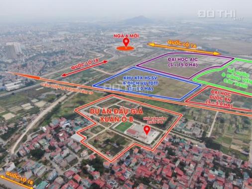 Bán đất giãn dân Xuân Ổ B, phường Võ Cường Bắc Ninh giá 2.6 tỷ lh 0967777226