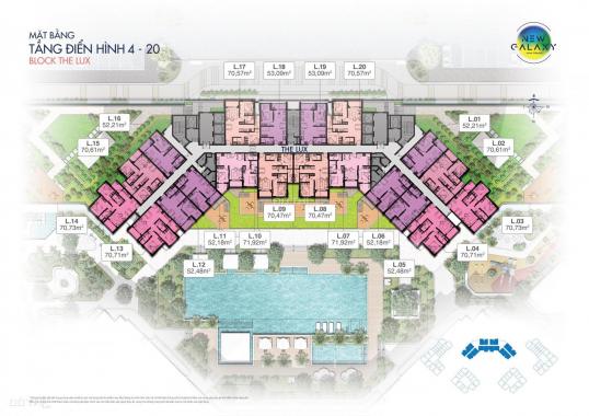 Mở bán căn hộ New Galaxy Nha Trang, giá chỉ 1.1 tỷ/căn hộ view biển, sổ đỏ lâu dài