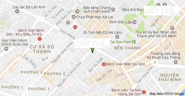 Cho thuê chung cư mặt tiền 69 Nguyễn Thị Minh Khai - P. Bến Thành - Quận 1