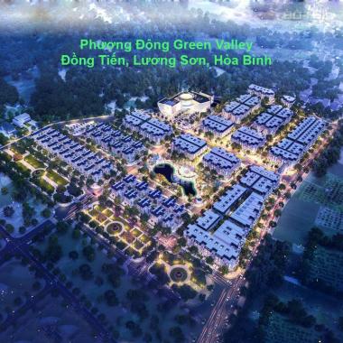 Chính chủ bán lô góc LK-06 dự án đất nền Phương Đông Green Valley, Lương Sơn, Hòa Bình