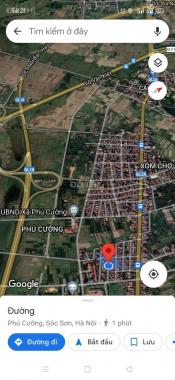 Bán đất Phú Cường, Sóc Sơn, ô tô đỗ cửa, giá 16 tr/m2