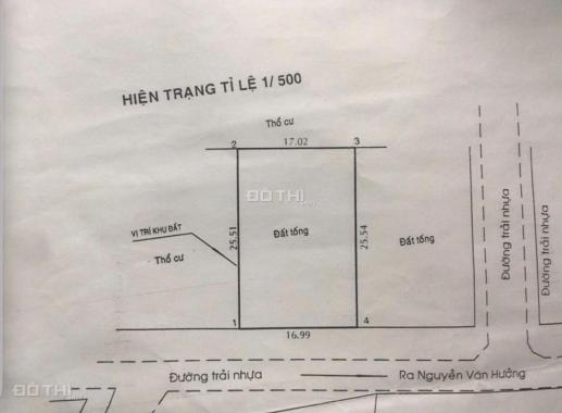 Bán đất Quận 2, Nguyễn Văn Hưởng, DT 434m2, xây dựng được 1 hầm + 6 tầng