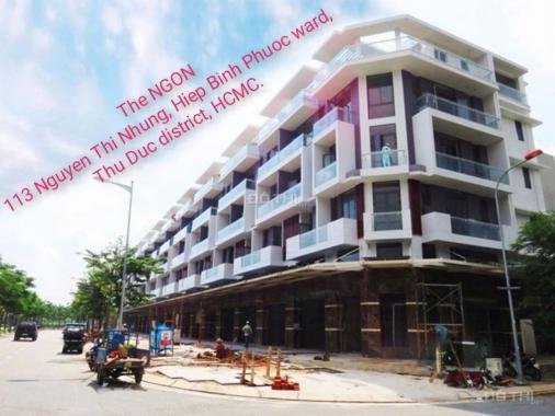 Cho thuê nhà mặt tiền đường Nguyễn Thị Nhung, khu Vạn Phúc City
