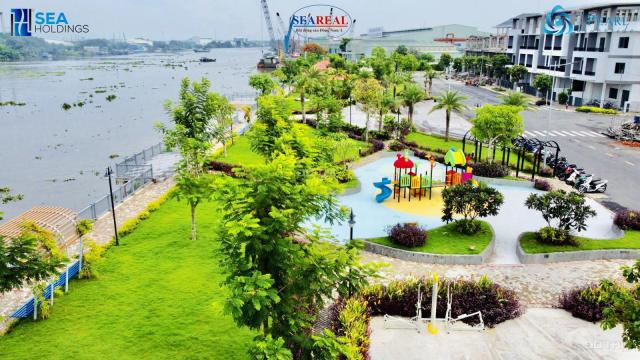 Siêu phẩm nhà phố ven sông The Pearl Riverside đã có sổ ngay TT Bến Lức