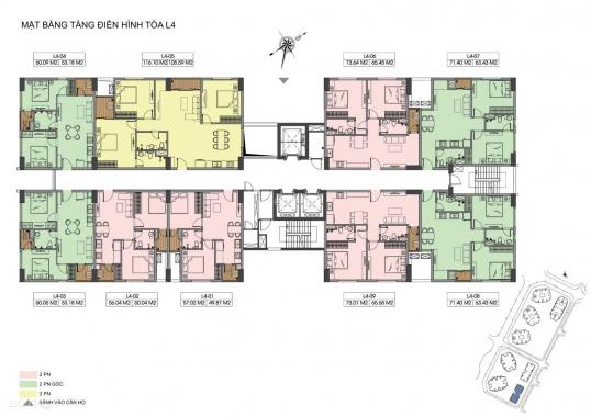 Mở bán quỹ căn nhỏ 50m2 - 53m2 hot nhất dự án Le Grand Jardin; HTLS 0% 18 tháng; CK 6%