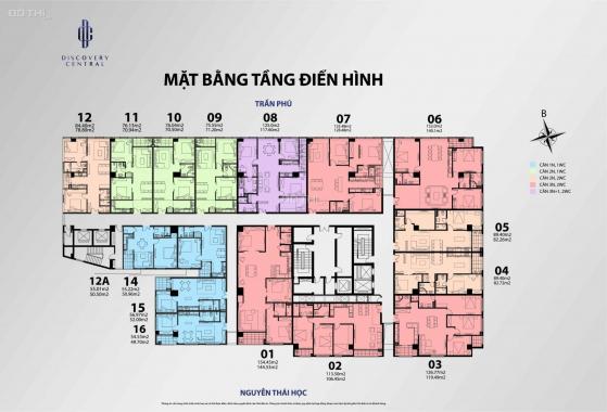 Bán căn hộ officetell 67A Trần Phú, DT 50.9m2, 72m2, 80m2. Hỗ trợ lãi suất 0% 12T, tặng kim cương