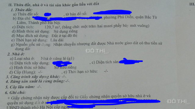 Nhà mặt đường Phú Diễn gần ĐH Tài Nguyên Môi Trường. , kinh doanh cực đỉnh