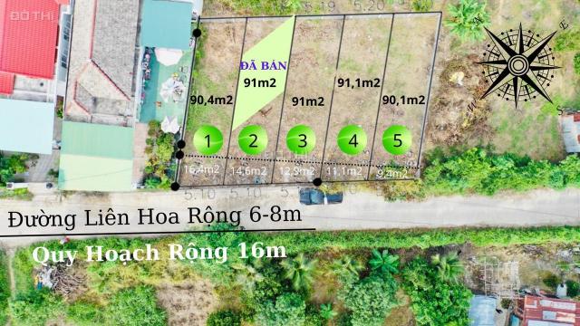 Mở bán 5 lô đất nền tại vị trí mặt tiền đường Liên Hoa thuộc Xã Vĩnh Ngọc - Nha Trang