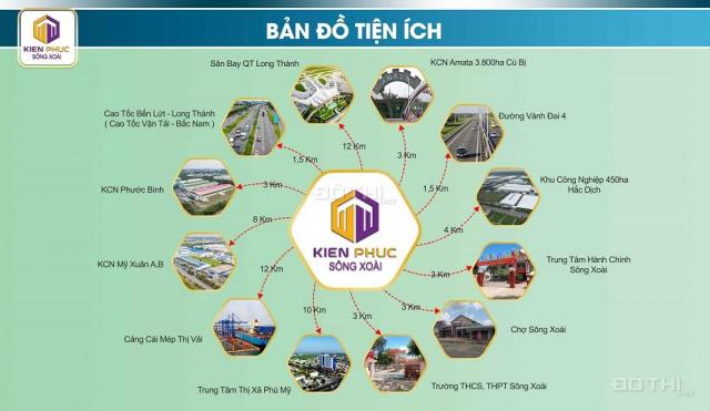 Bán đất đầu tư mặt tiền 22,5m thị xã Phú Mỹ Vũng Tàu giữa 3 KCN lớn liệu sinh lời giá 1.59 tỷ