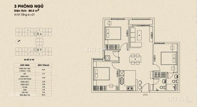 Cho thuê căn hộ Dream Home Palace 3PN, 2WC giá chỉ từ 6 tr/tháng. LH 0975785550