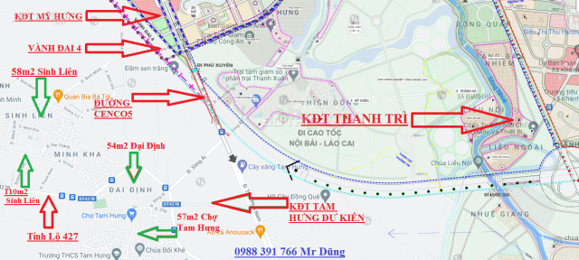 Chính chủ cần bán 110m2 đất tại xã Bình Minh Thanh Oai, đường thông ô tô đỗ đất giá đầu tư