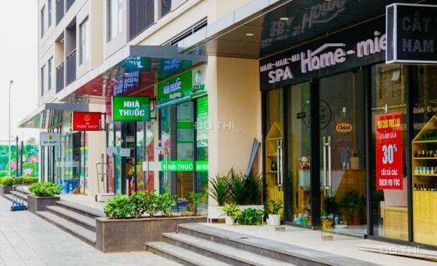 Cho thuê mặt bằng shop chân đế chung cư khu đô thị Vinhomes Smart City