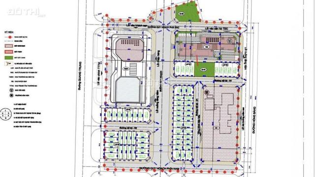 Bán căn hộ CC Vincom Quang Trung - Vinh, căn 2 phòng ngủ 53.9m2 và căn 1 + 1 ngủ 44.3m2, giá rẻ