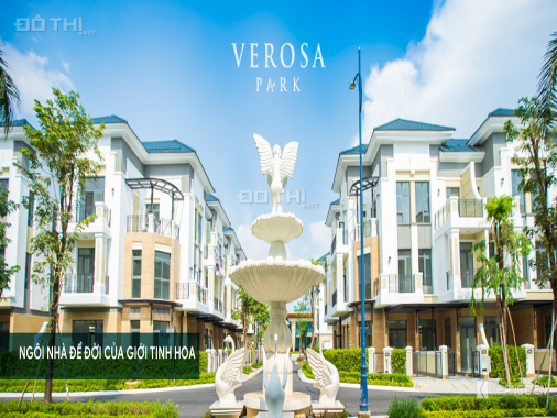 Biệt thự Verosa Park Quận 9 tiện nghi, đẳng cấp 1 trệt 2 lầu 157m2 bán