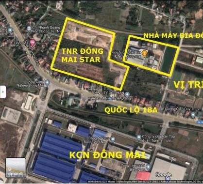 Đất nền sổ đỏ trong KĐT - Mặt đường QL18 - Đối diện KCN lớn Quảng Yên - Quảng Ninh