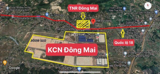 Đất nền sổ đỏ trong KĐT - Mặt đường QL18 - Đối diện KCN lớn Quảng Yên - Quảng Ninh