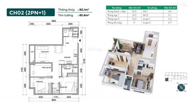 Đặt chỗ đợt 1 Phương Đông Green Homes giá từ 1,4 tỷ/căn 45 - 105m2. Sát Quận ủy Long Biên