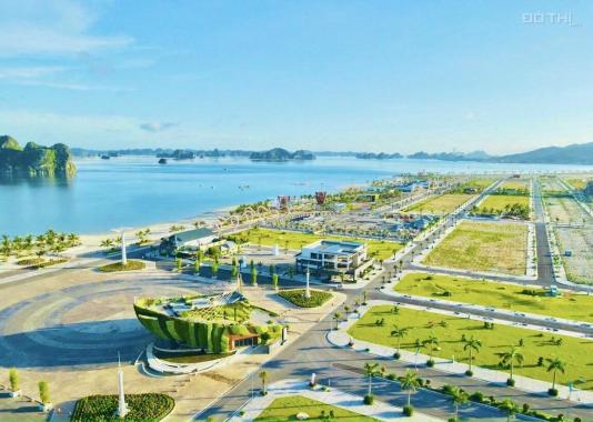 Suất ngoại giao đất biệt thự biển Phương Đông Vân Đồn lô góc 392m2, hướng Đông Nam, kênh điều hòa