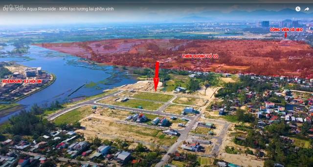 Bán nhanh lô đất view sông có sẵn sổ đỏ, đối diện Risemount X2 Hoi An Resort & Residence. Alo ngay