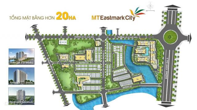 Dự án căn hộ mt Eastmark City với giá cực sốc, có 01 không 02 trên thị trường khu Đông Sài Gòn