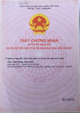 Bán đất (có nhà) ngay trung tâm TP. Thủ Đức