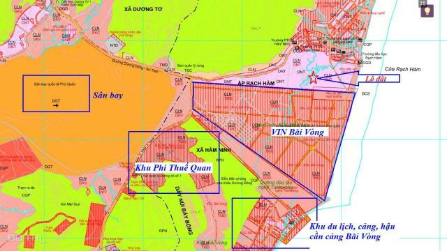 Mở bán đợt 1 đất nền Hàm Ninh - Phú Quốc sổ lâu dài 4,5tr/m2, sát Vinpearl, sân bay, cách biển 500m