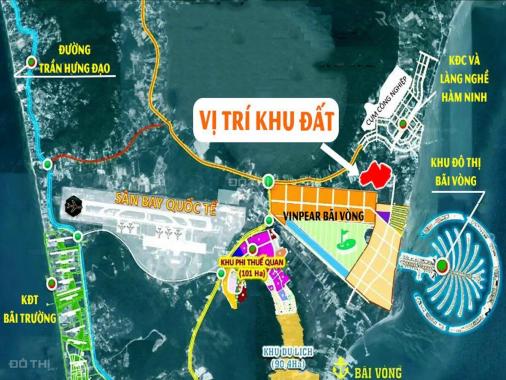 Mở bán đợt 1 đất nền Hàm Ninh - Phú Quốc sổ lâu dài 4,5tr/m2, sát Vinpearl, sân bay, cách biển 500m