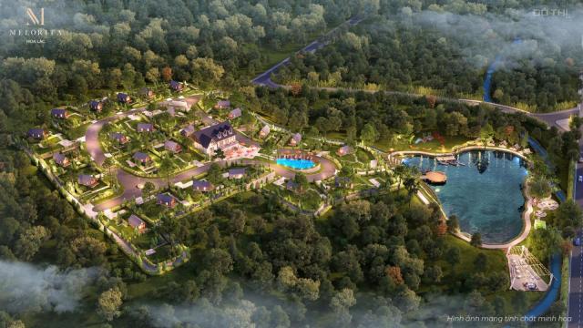 Bán đất nền dự án Melorita Hòa Lạc, Thạch Thất, Hà Nội diện tích 288m2 giá 16 triệu/m2