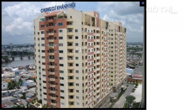 Cho thuê chung cư Khánh Hội 1, DT 60m2, 1PN, 1WC đủ nội thất 8tr/th 0902855182