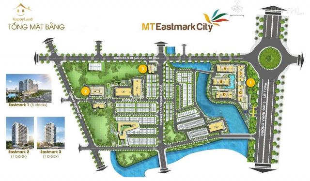 Căn hộ ven sông mt Eastmark City giá 36tr/m2 chỉ bằng 1/2 giá thị trường ngay tt Tp. Thủ Đức