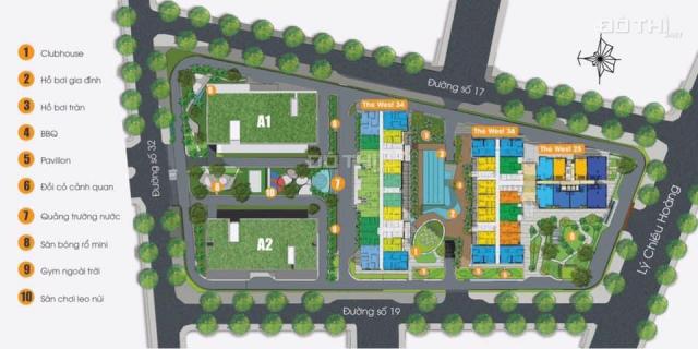 Bán căn hộ chung cư tại dự án The Western Capital, Quận 6, Hồ Chí Minh diện tích 65m2 giá 2,45 tỷ