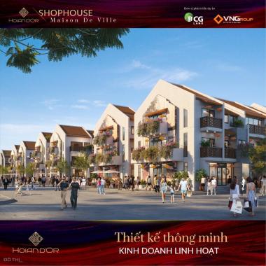 Cần bán shophouse 3 tầng dự án Hội An D'or, 94m2 chỉ từ 9 tỷ tặng thêm 70m2 đất vườn. 0931.966.486