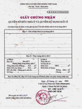 Bán lô đất Bình Trưng Đông, Quận 2, 1889.5m2 đất, đã phân thành 16 lô