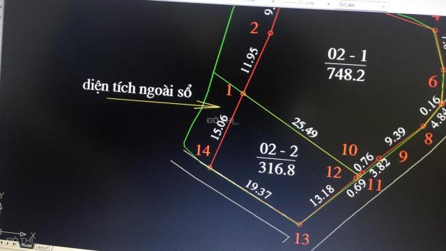 Hơn 2 tỷ sở hữu lô đất cực vip cực hiếm 2 mặt tiền DT 415m2 mặt trục chính Cò, Yên Bình, Thạch Thất