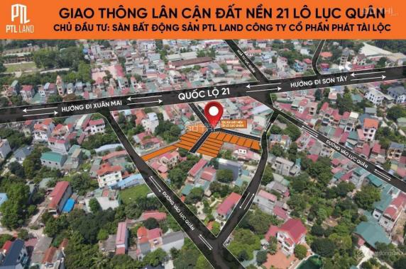 Bán đất nền phân lô trung tâm thị xã Sơn Tây, Hà Nội, mặt đường Quốc Lộ 21. Liên hệ: 0984601240