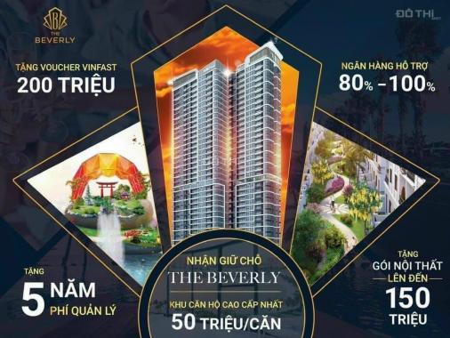 Thanh toán trước chỉ 300 - 400tr nhận ngay căn hộ The Beverly Vinhomes Q9