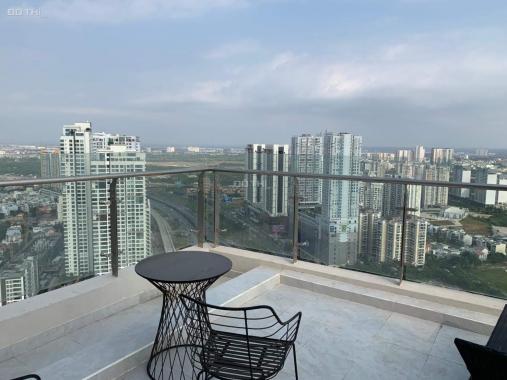 Bán căn hộ penthouse Masteri Thảo Điền, 290m2 + sân vườn, 2 tầng, view sông