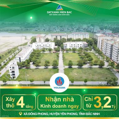 Bán nhà 4 tầng 2 mặt tiền siêu vip tại Viglacera Đông Phong 0964 023456