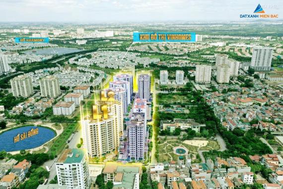 Đặt căn hộ 2 ngủ 76m2 chỉ với 100tr, thiết bị thông minh smarthome, sảnh 5 sao, view hồ sài đồng