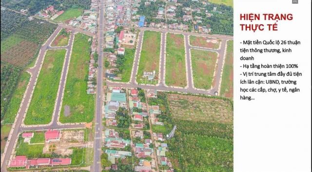 Bán đất mặt tiền Xã Ea Knuec Huyện Krông Pắc Đắk Lắk, có Sổ đỏ chỉ 990 tr