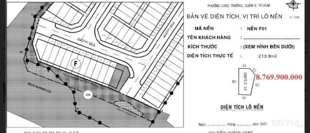 Bán 100m2 đất mặt tiền Trường Lưu giá 4,2 tỷ