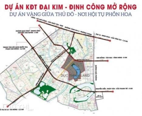 Bán ô đất đường 21m - biệt thự ven sông Trần Hòa - KDT Đại Kim - Aeon Hoàng Mai