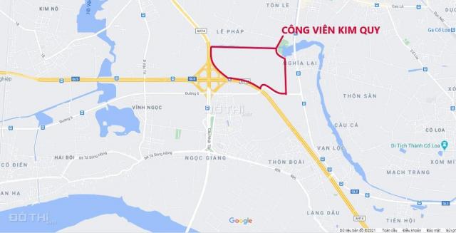 Bán nhà đất ngay Thị trấn Đông Anh, đường ô tô tải, vài bước ra công viên Kim Quy, 50/65m2, 2.65 tỷ